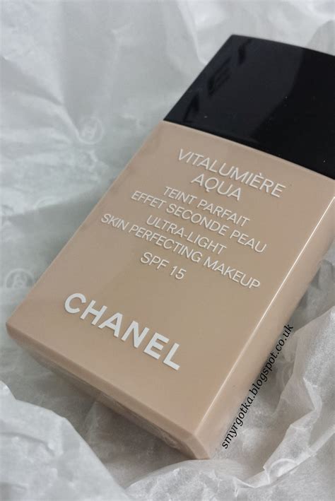 chanel vitalumiere aqua podkład|vitalumiere aqua rosy shade.